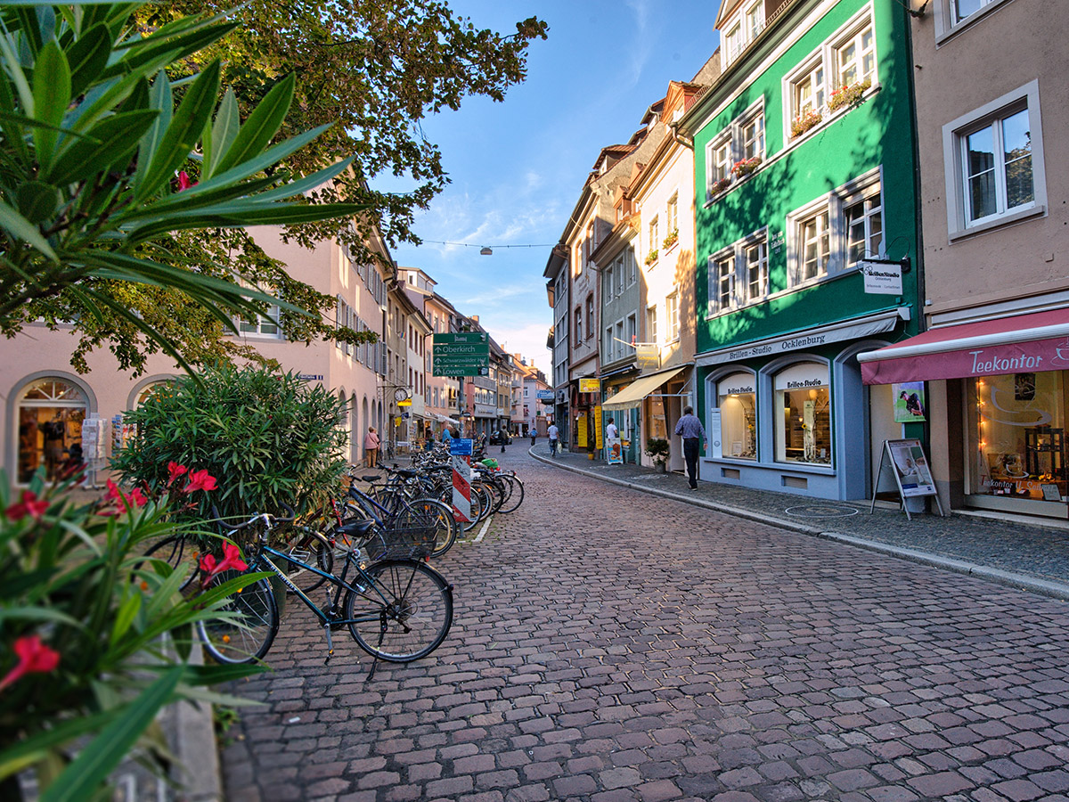Historische Altstadt von Freiburg im Breisgau